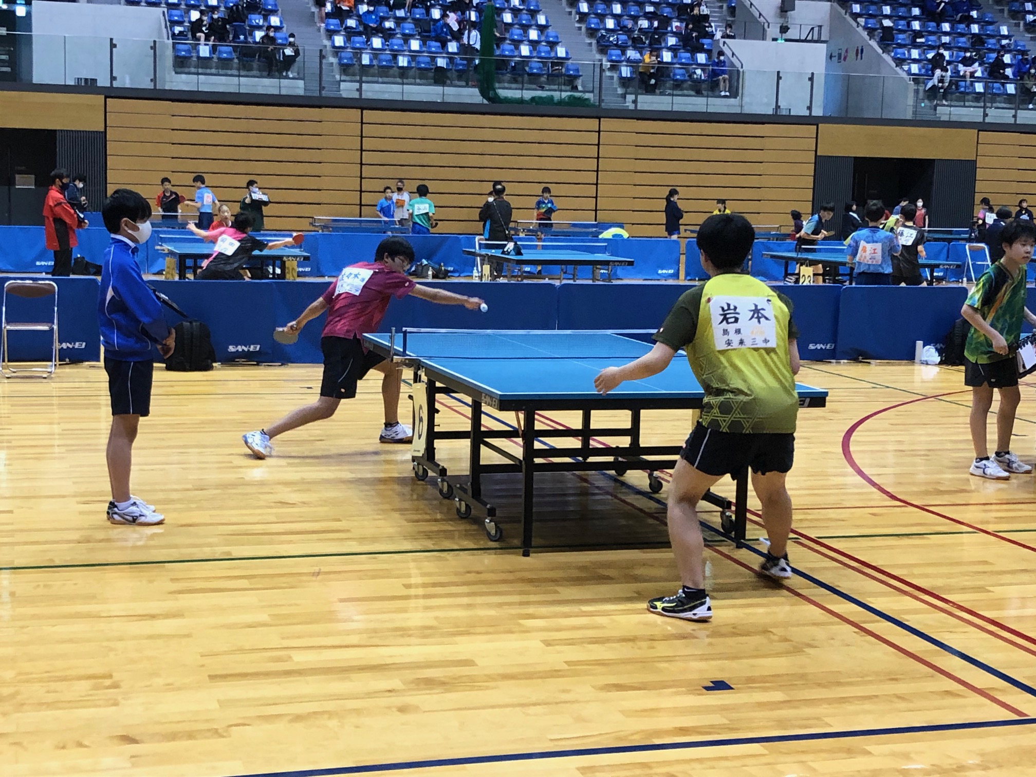 島根県中学校卓球選手権大会（R3.5/3）